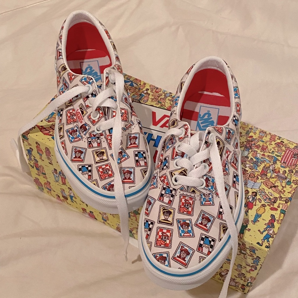 NIB Where’s Waldo Limited Edition Vans